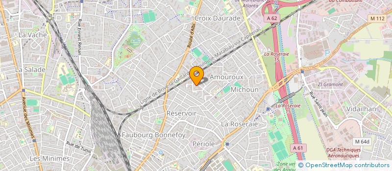 localisation de l'entreprise MONSIEUR JEAN-DELIMOND JEANTY à TOULOUSE