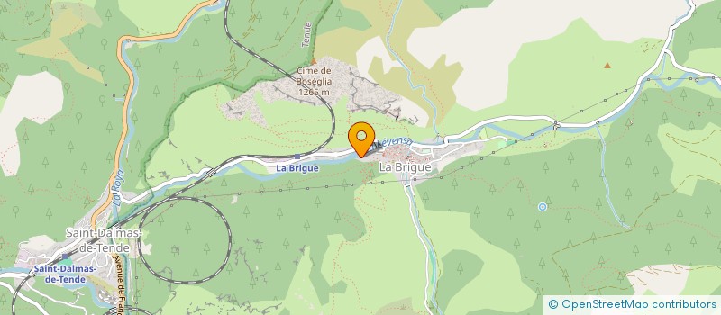 localisation de l'entreprise MONSIEUR JEAN DELLEPIANE  LA BRIGUE