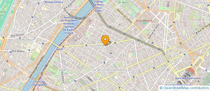 localisation de l'entreprise MONSIEUR JEAN DELLOUE  PARIS