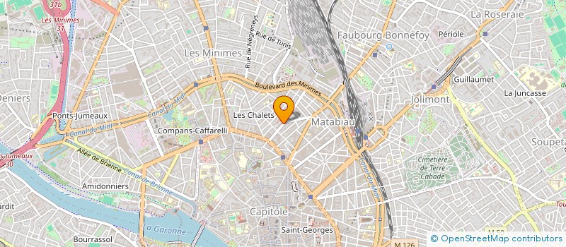 localisation de l'entreprise MONSIEUR JEAN DELMAS à TOULOUSE