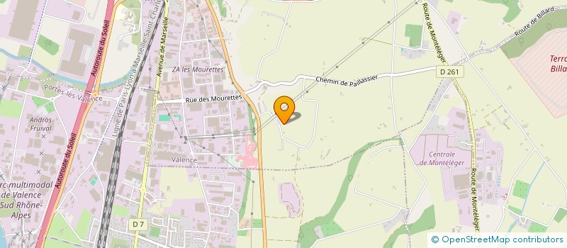 localisation de l'entreprise MONSIEUR JEAN DELOCHE  VALENCE