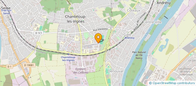 localisation de l'entreprise MONSIEUR JEAN DELOR à CHANTELOUP-LES-VIGNES