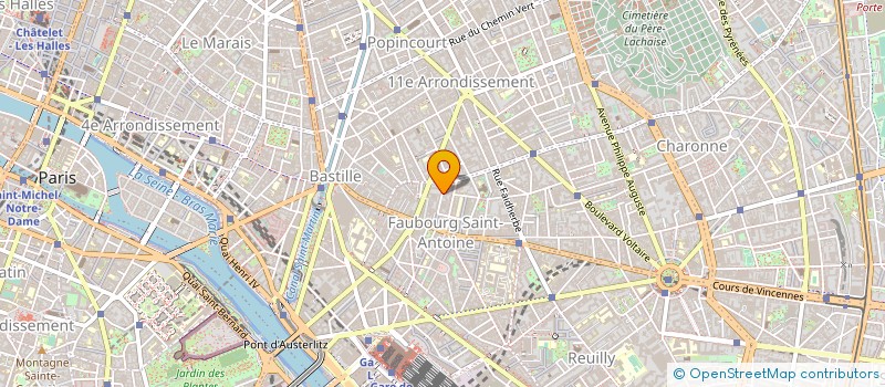 localisation de l'entreprise MONSIEUR JEAN DELORME  PARIS