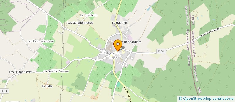 localisation de l'entreprise MONSIEUR JEAN DELPECH  NOYANT-VILLAGES