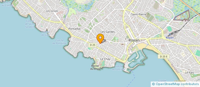 localisation de l'entreprise MONSIEUR JEAN DELPECH  ROYAN