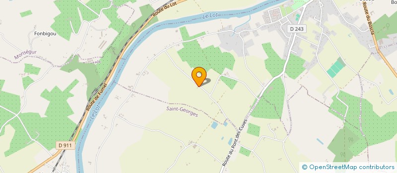 localisation de l'entreprise MONSIEUR JEAN DELPON  SAINT-VITE