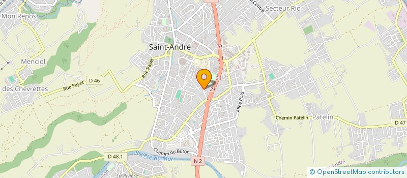 localisation de l'entreprise MONSIEUR JEAN DELPORTE à SAINT-ANDRE