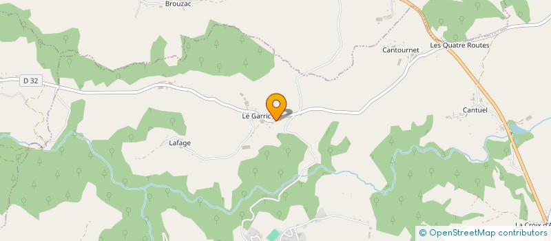 localisation de l'entreprise MONSIEUR JEAN DELRIEU à LABROUSSE