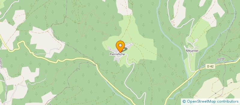 localisation de l'entreprise MONSIEUR JEAN DELRIEU à BARJAC