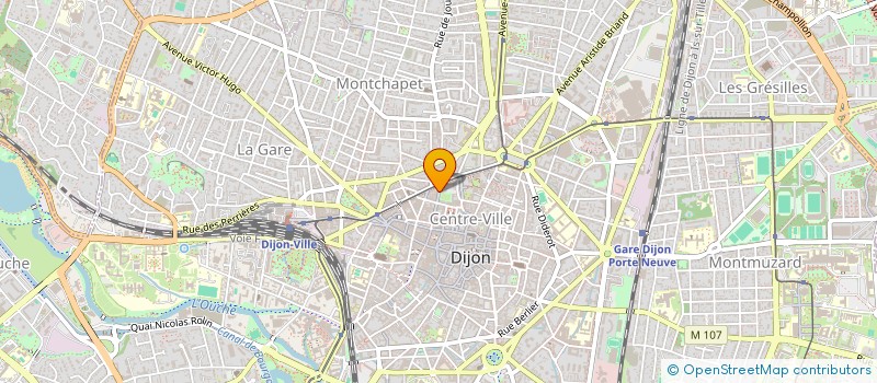 localisation de l'entreprise MONSIEUR JEAN DELSART à DIJON