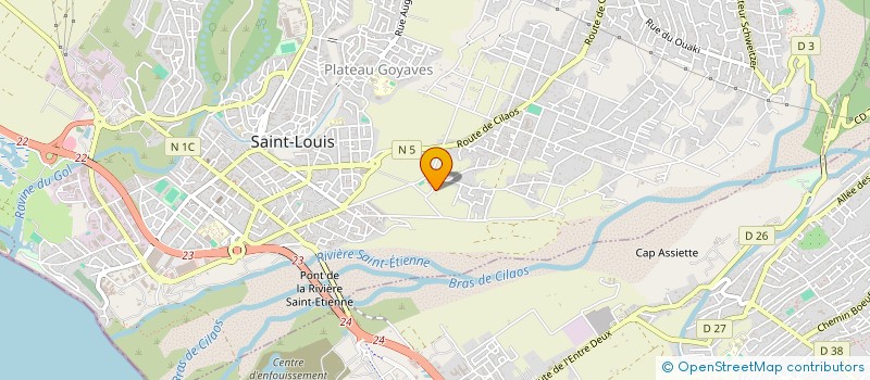 localisation de l'entreprise MONSIEUR JEAN DELVO à SAINT-LOUIS