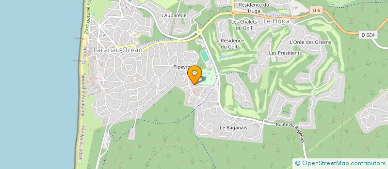 localisation de l'entreprise MONSIEUR JEAN DEMARCQ à LACANAU