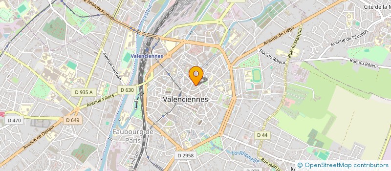 localisation de l'entreprise MONSIEUR JEAN DEMERSSEMAN à VALENCIENNES