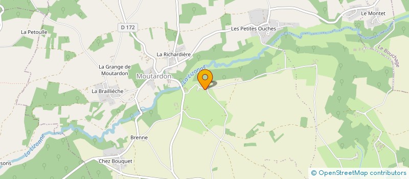 localisation de l'entreprise MONSIEUR JEAN DEMONDION à LA FAYE