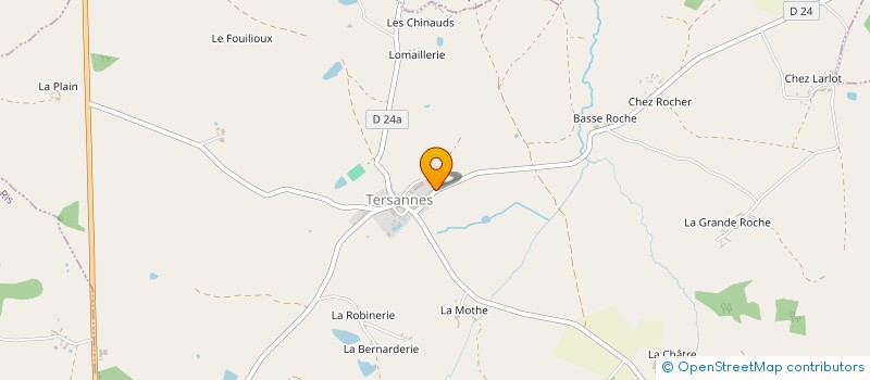 localisation de l'entreprise MONSIEUR JEAN DEMOUSSEAU  LUSSAC-LES-EGLISES