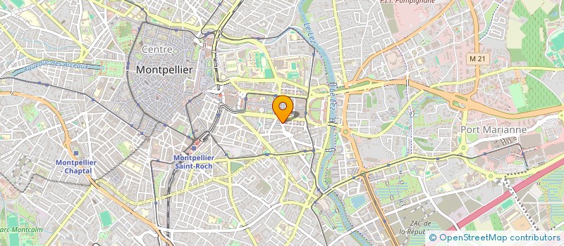 localisation de l'entreprise MONSIEUR JEAN DENAT à MONTPELLIER