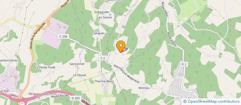 localisation de l'entreprise MONSIEUR JEAN DENDONCKER  BOULAZAC ISLE MANOIRE