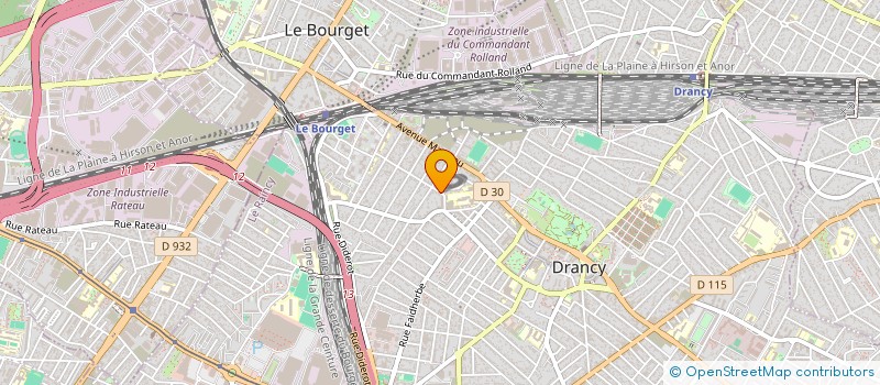 localisation de l'entreprise MONSIEUR JEAN DENGLOS à AUBERVILLIERS