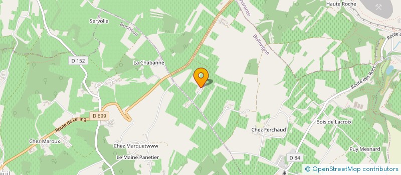 localisation de l'entreprise MONSIEUR JEAN DENIS à BELLEVIGNE