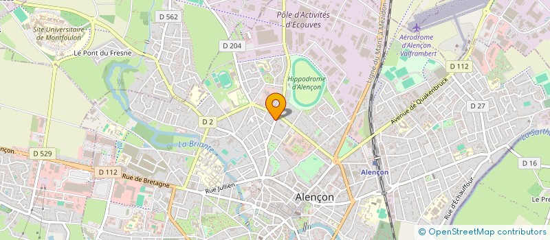 localisation de l'entreprise MONSIEUR JEAN DENIS à ALENCON