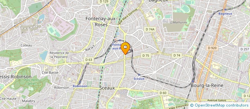 localisation de l'entreprise MONSIEUR JEAN- DENIS BOUCHET à FONTENAY-AUX-ROSES
