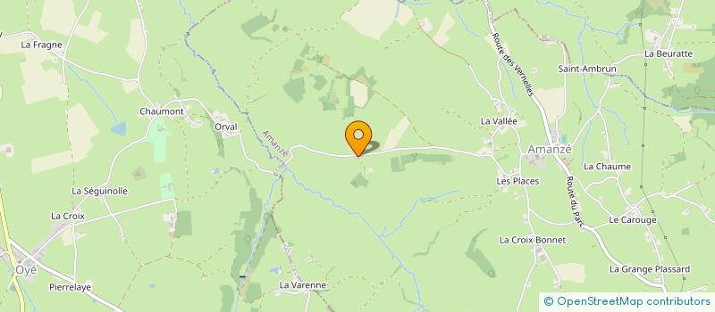 localisation de l'entreprise MONSIEUR JEAN-DENIS BRUNET-BERGER  AMANZE