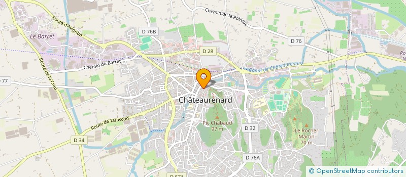 localisation de l'entreprise MONSIEUR JEAN-DENIS CHANEAC  CHATEAURENARD