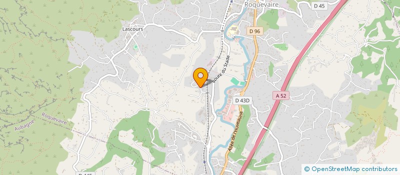 localisation de l'entreprise MONSIEUR JEAN-DENIS GAUTIER  ROQUEVAIRE