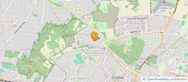 localisation de l'entreprise MONSIEUR JEAN-DENIS HOUDIN à CHELLES