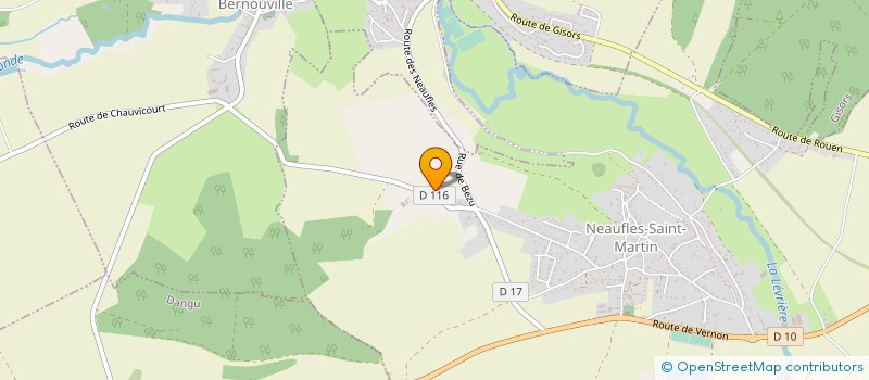 localisation de l'entreprise MONSIEUR JEAN-DENIS LAIDIER  NEAUFLES-SAINT-MARTIN