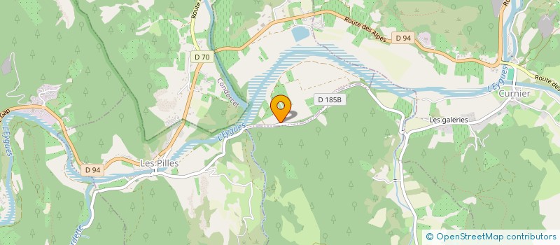 localisation de l'entreprise MONSIEUR JEAN DENIS LODS  LES PILLES