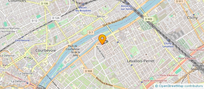localisation de l'entreprise MONSIEUR JEAN-DENIS MUYS à LEVALLOIS-PERRET