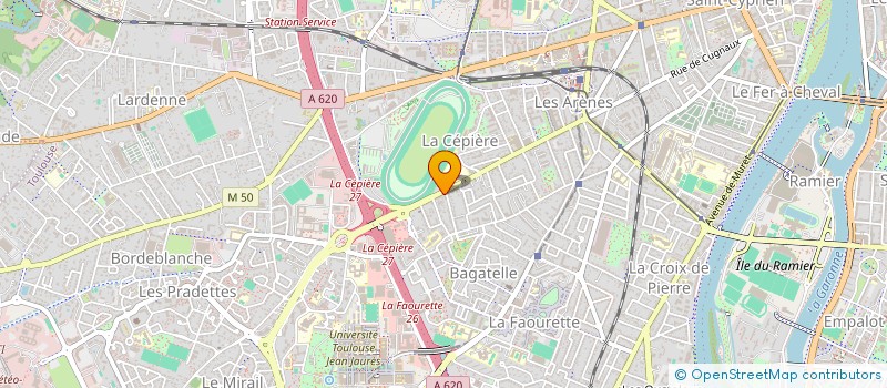 localisation de l'entreprise MONSIEUR JEAN-DENIS SOUMADIEU à TOULOUSE