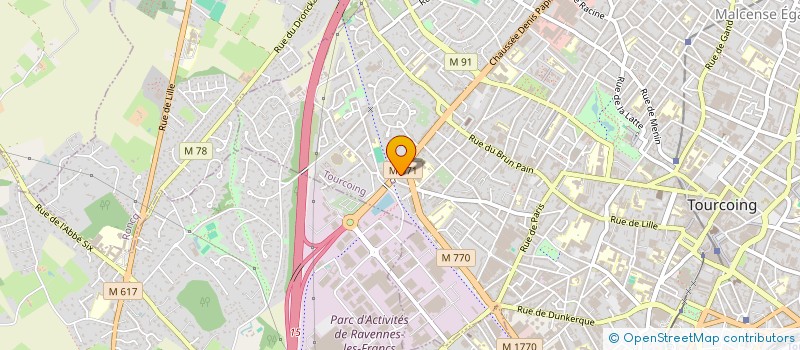 localisation de l'entreprise MONSIEUR JEAN DENORME  TOURCOING