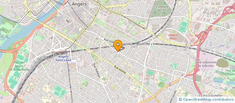 localisation de l'entreprise MONSIEUR JEAN DEPAMBOUR à ANGERS