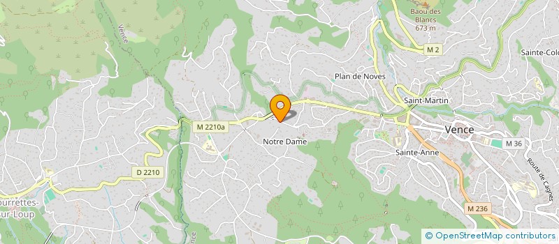 localisation de l'entreprise MONSIEUR JEAN DEPARDIEU  VENCE