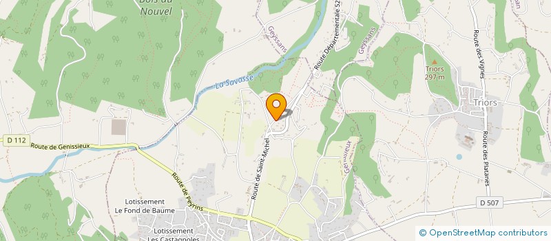 localisation de l'entreprise MONSIEUR JEAN DEPASSIO  GENISSIEUX