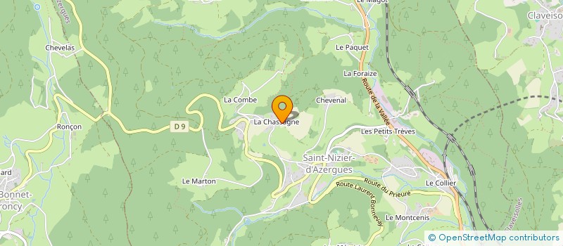 localisation de l'entreprise MONSIEUR JEAN DEPAY  LAMURE SUR AZERGUES