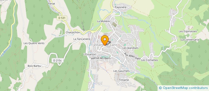 localisation de l'entreprise MONSIEUR JEAN DEPETRO à VILLARD-DE-LANS