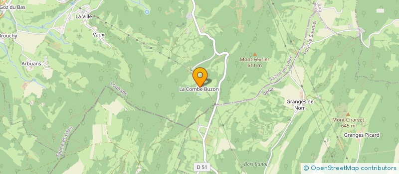 localisation de l'entreprise MONSIEUR JEAN DEPROST  CHAMPAGNAT