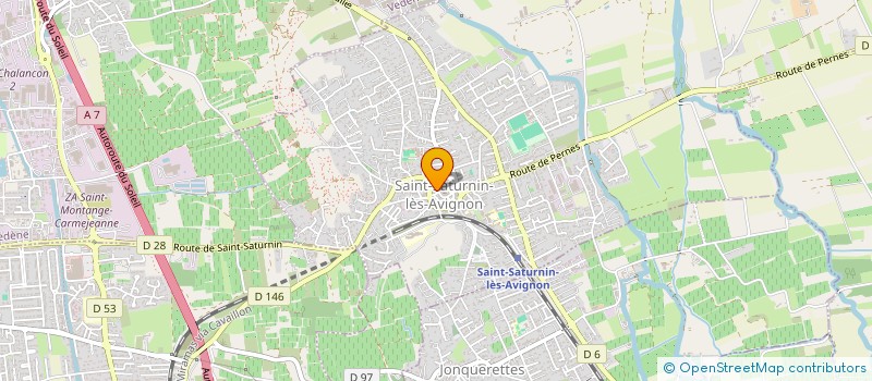 localisation de l'entreprise MONSIEUR JEAN DERAY à SAINT-SATURNIN-LES-AVIGNON