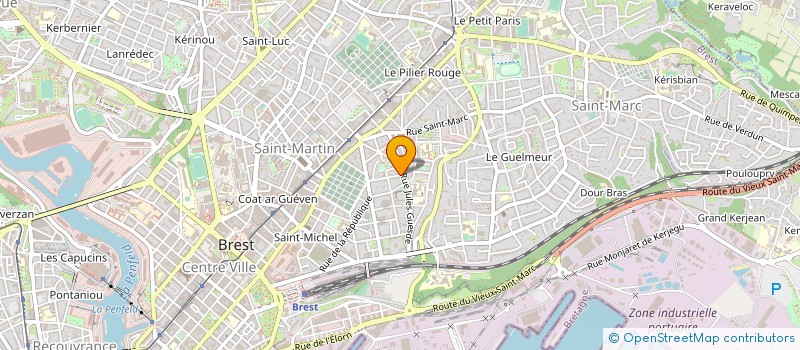 localisation de l'entreprise MONSIEUR JEAN DERIANO à BREST