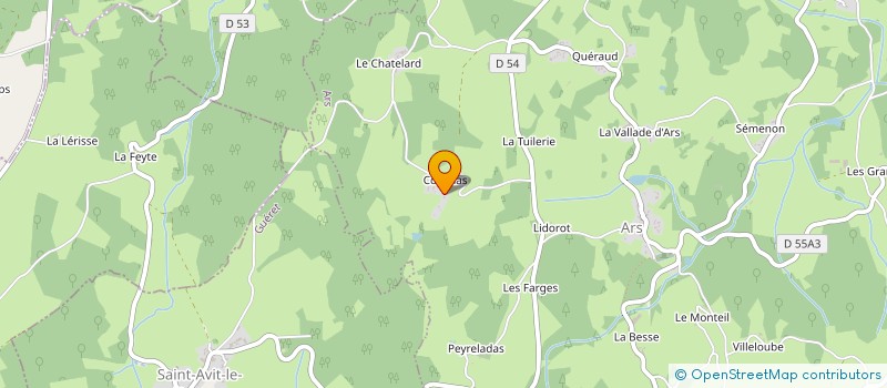 localisation de l'entreprise MONSIEUR JEAN DESAGNAT à ARS