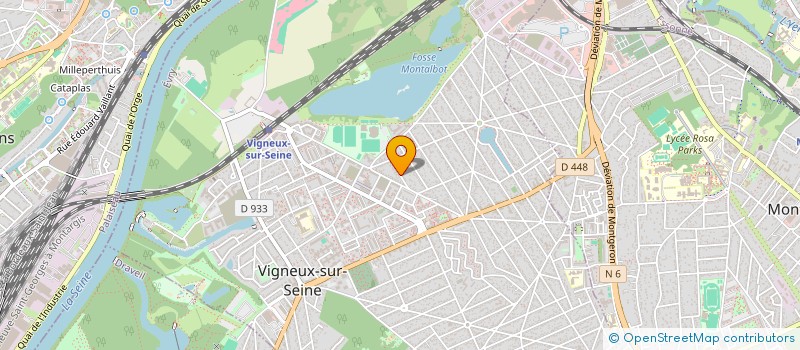 localisation de l'entreprise MONSIEUR JEAN DESALEUX à VIGNEUX-SUR-SEINE