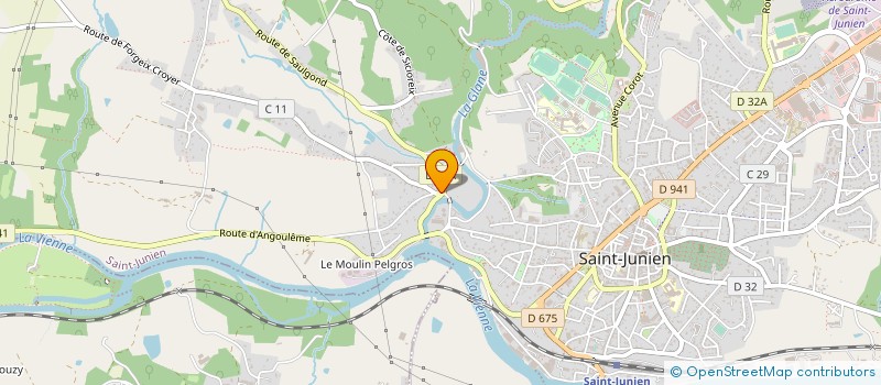 localisation de l'entreprise MONSIEUR JEAN DESAPHY à SAINT JUNIEN