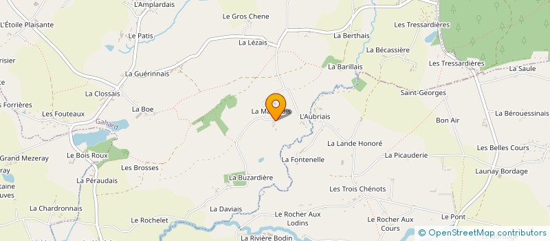 localisation de l'entreprise MONSIEUR JEAN DESBLE  GAHARD