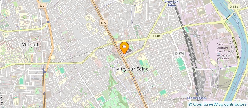 localisation de l'entreprise MONSIEUR JEAN DESBONNEZ à VITRY-SUR-SEINE