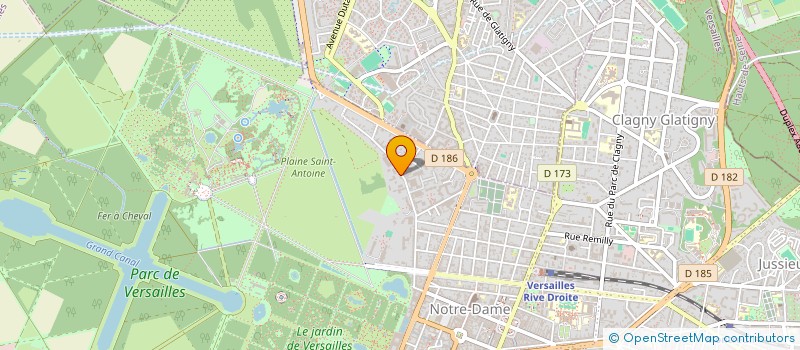 localisation de l'entreprise MONSIEUR JEAN DESBORDES à VERSAILLES