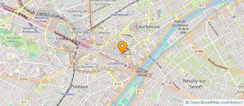 localisation de l'entreprise MONSIEUR JEAN DESBUQUOIS à COURBEVOIE