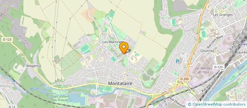 localisation de l'entreprise MONSIEUR JEAN DESCAMPS à MONTATAIRE